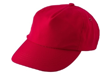 czapka z daszkiem red