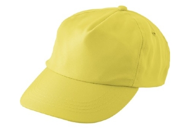 czapka zolta
