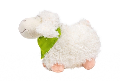 pluszowa owca z logo